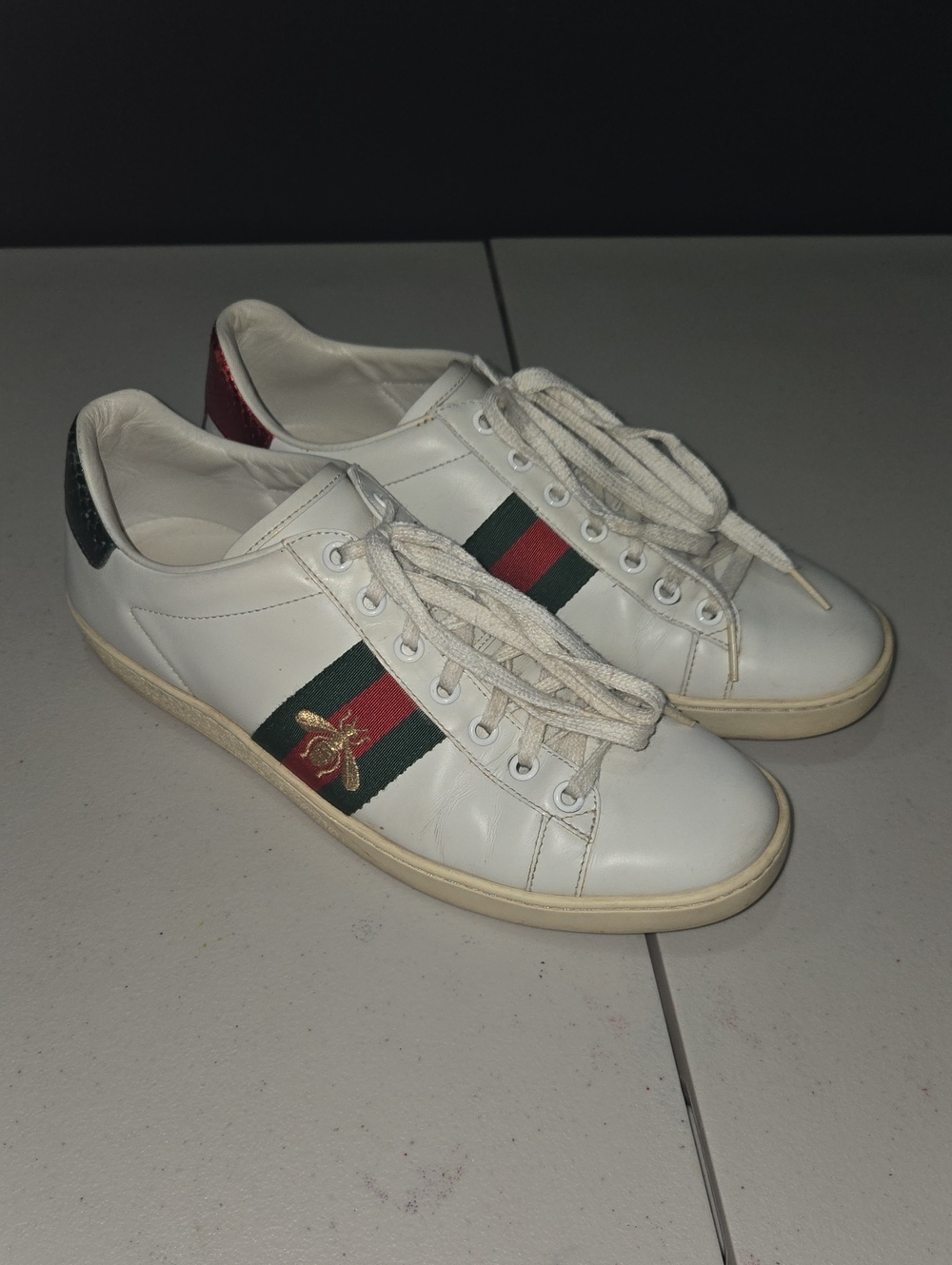 Gucci Women's Gold Glitter Sneakers